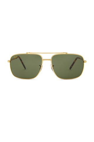 Sunglasses in Gold & Black
                    
                    Ray-Ban | Revolve Clothing (Global)