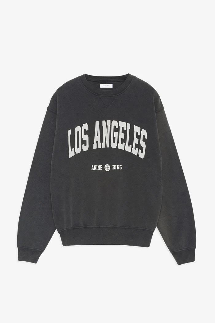 Ramona Sweatshirt University New York - Washed Black | Anine Bing