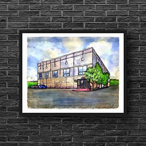Pam's Painting // The Office Decor dunder mifflin the office merchandise gifts office quotes mich... | Amazon (US)
