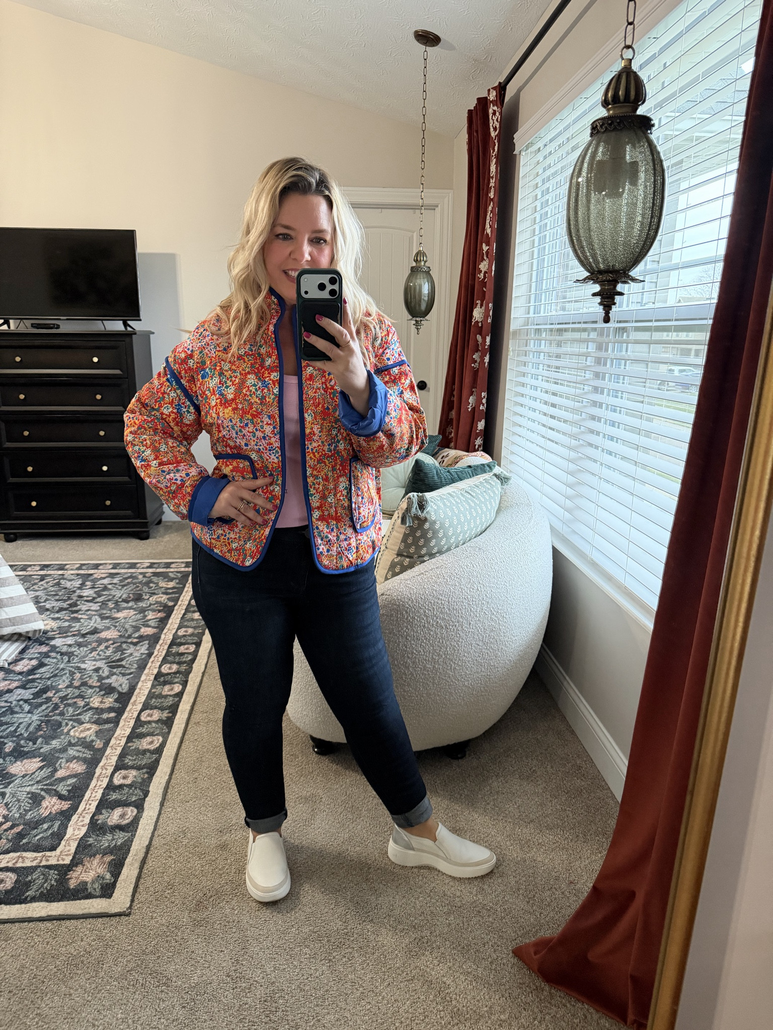 Free People who?! This Amazon quilted floral jacket has the look but not the price!! 

#LTKMidsize #LTKPetite #LTKOver40