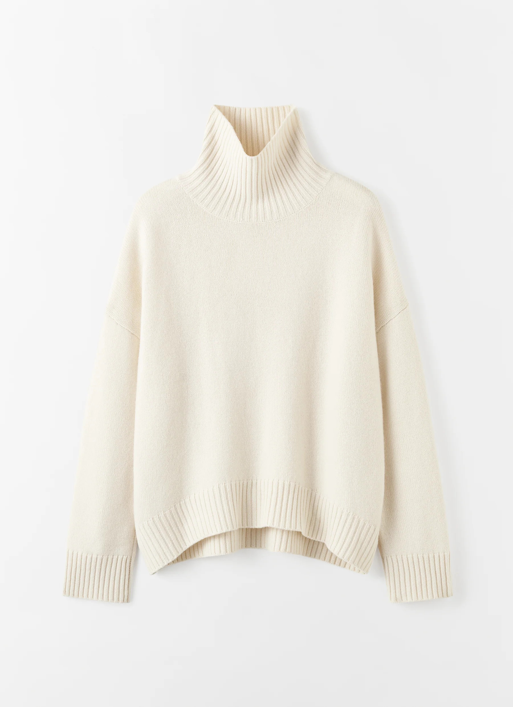Kia Turtleneck Sweater, cream | Almada Label