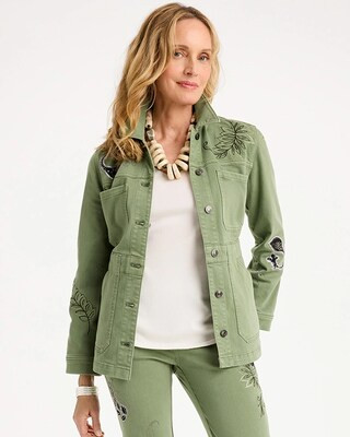 Embellished Utility Field Jacket | Chico's