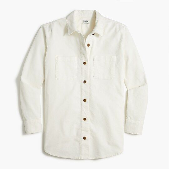 Corduroy shirt-jacket | J.Crew Factory