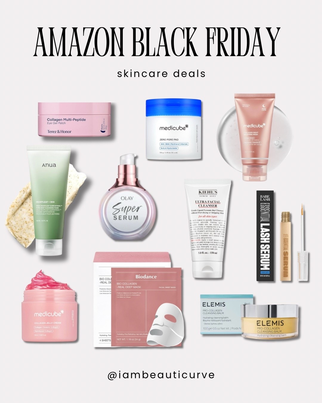 My Amazon skincare cart is full… yours? 🖤🛒

#LTKFindsUnder50 #LTKBeauty #LTKCyberWeek