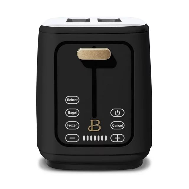 Beautiful 2 Slice Toaster with Touch-Activated Display, Black Sesame by Drew Barrymore | Walmart (US)