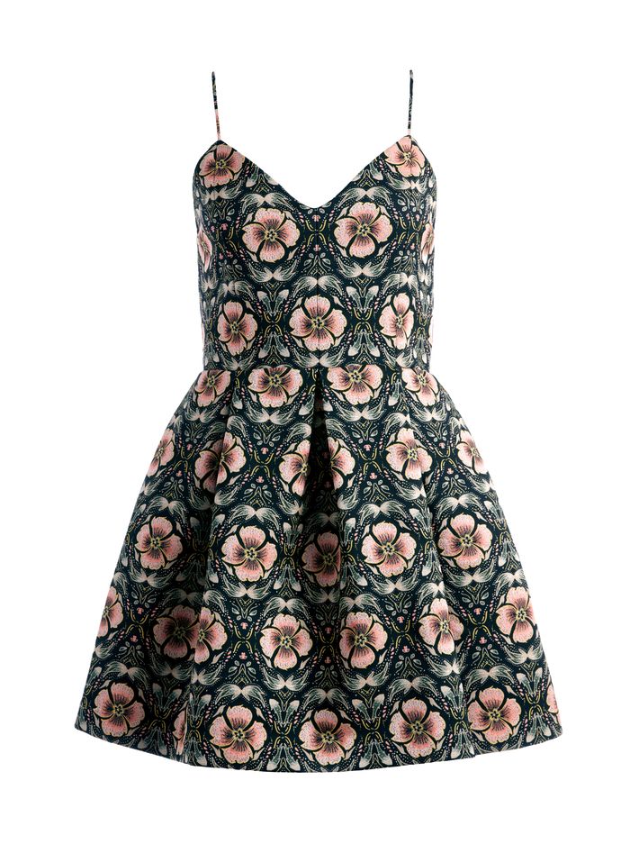 MADISON FLORAL MINI DRESS | Alice + Olivia