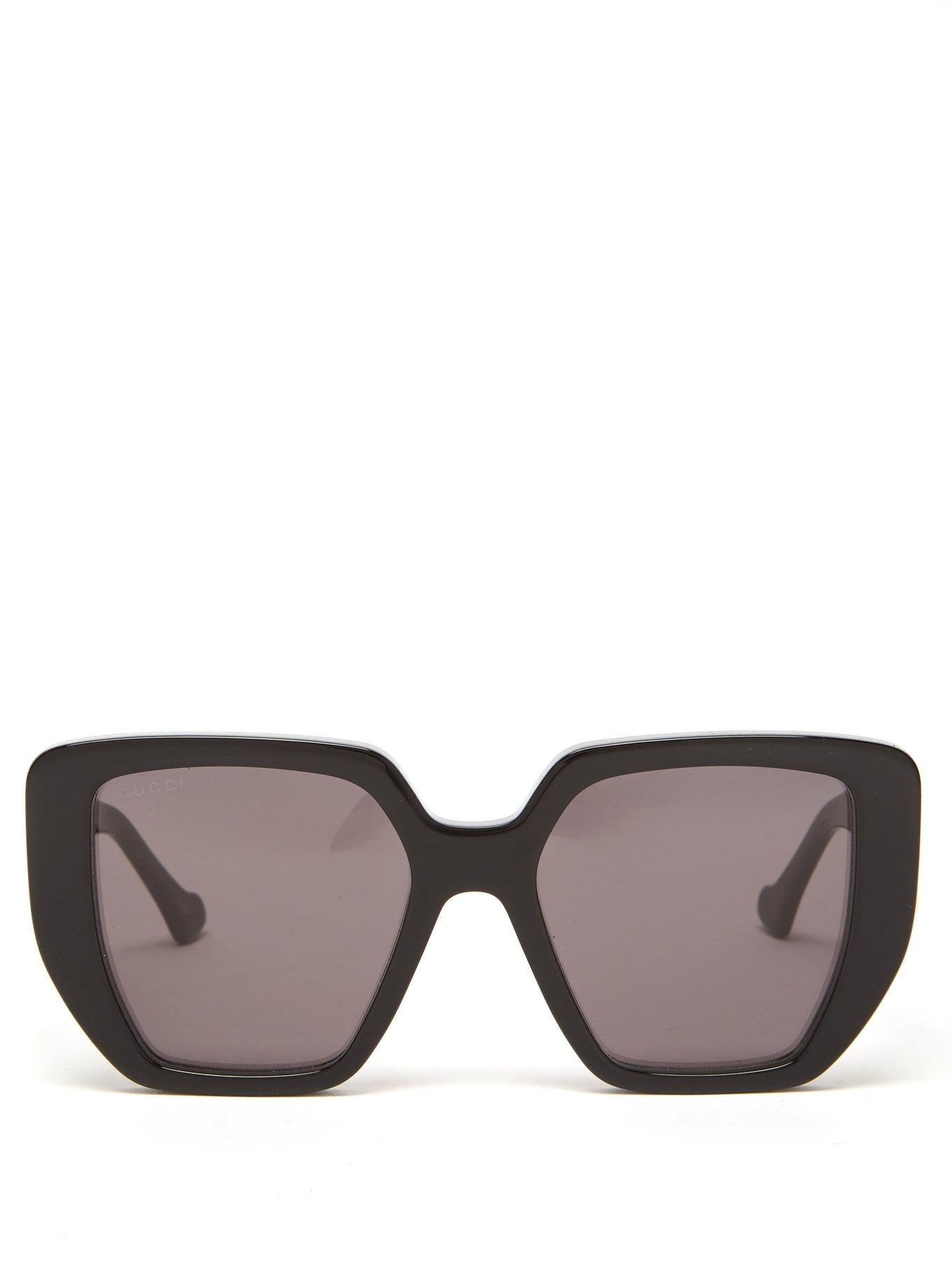 GG-logo oversized square acetate sunglasses | Matches (UK)