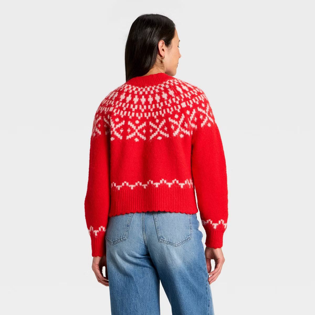 Women's Merriment Cardigan Sweater - Universal Thread™ Red XS | Target
