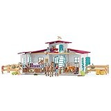 Schleich Horse Toys and Playsets, 41 Piece Set Lakeside Country Riding Center House, Horse Stable... | Amazon (US)