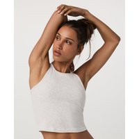 Vuori Pose Plyo Tank Top | White Heather | XXS | Vuori Clothing (US & Canada)