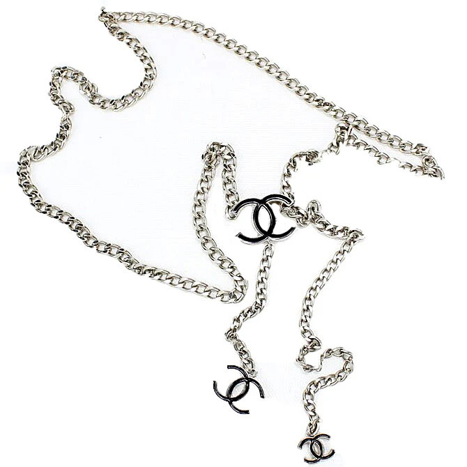 Belt CC Chain Enamel | Keeks Designer Handbags