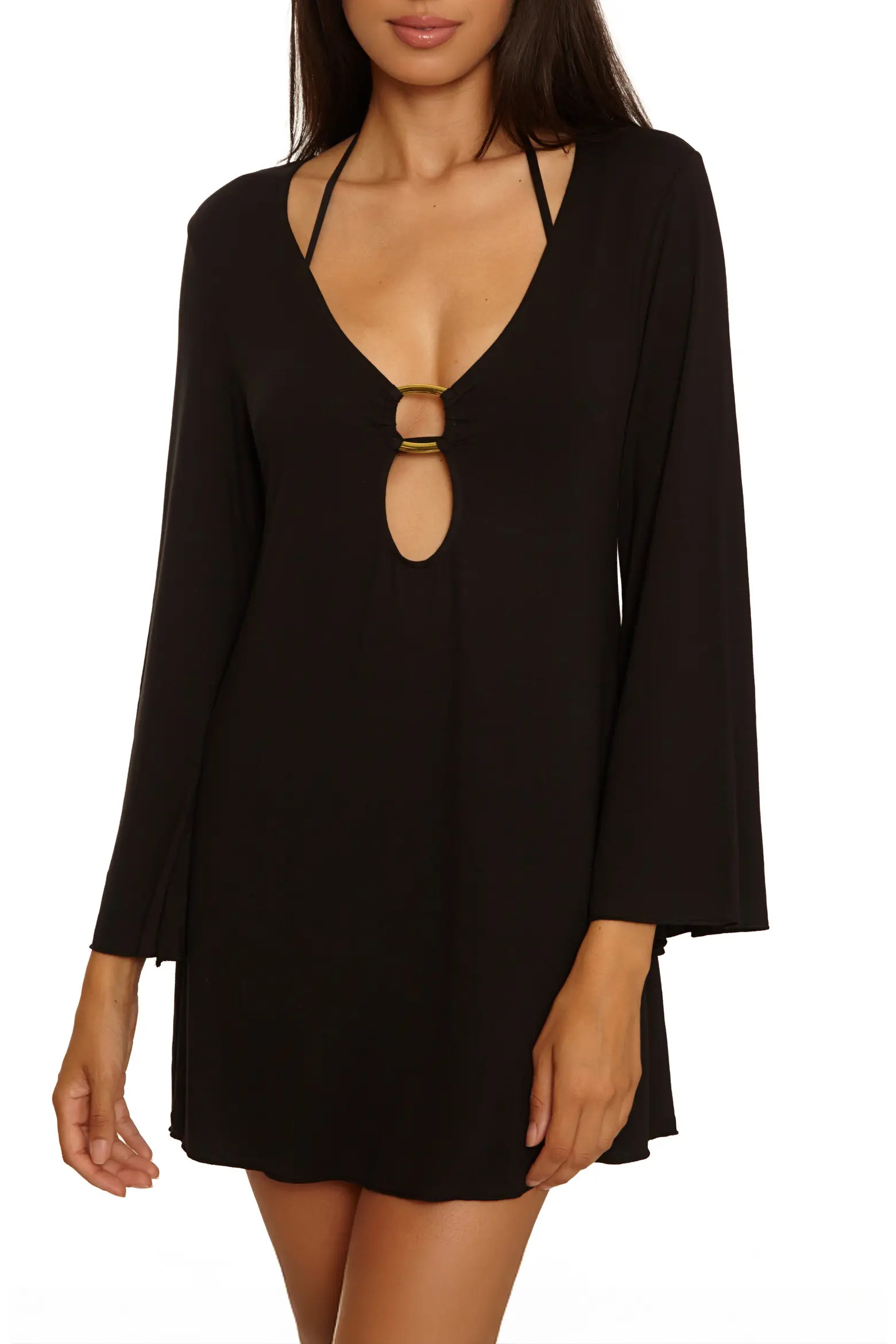 Beach to BBQ Long Sleeve Cover-Up Tunic (Women) | Nordstrom | Nordstrom