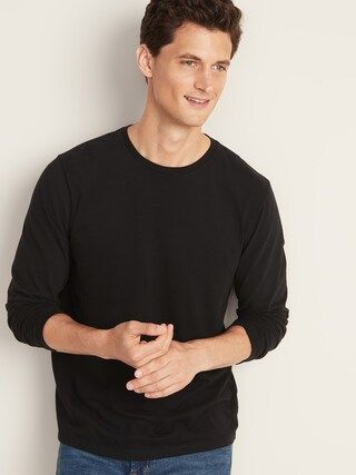 Soft-Washed Crew-Neck Long-Sleeve Tee for Men | Old Navy (US)