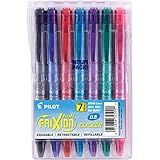 PILOT FriXion Clicker Erasable, Refillable & Retractable Gel Ink Pens, Extra Fine Point, Assorted Co | Amazon (US)