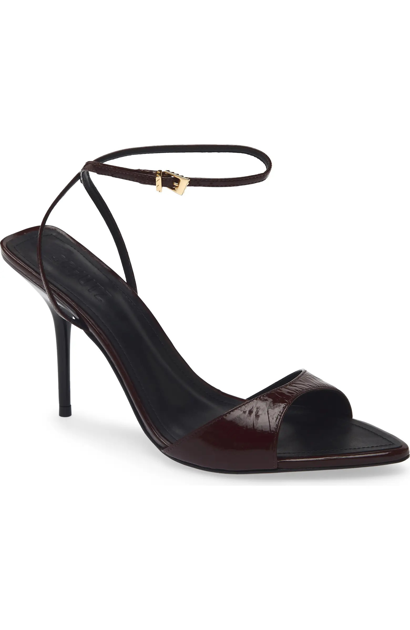 Schutz Elodie Ankle Strap Slide Sandal (Women) | Nordstrom | Nordstrom