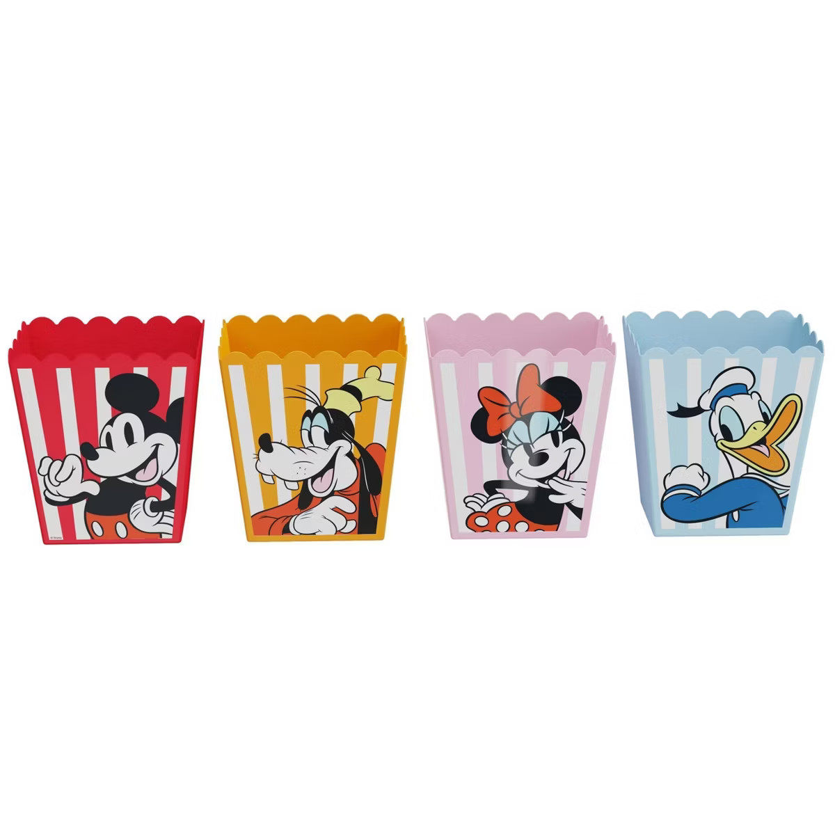 Zak Designs Disney Mickey and Minnie 4pk 50oz Mixed Popcorn Bucket Set | Target