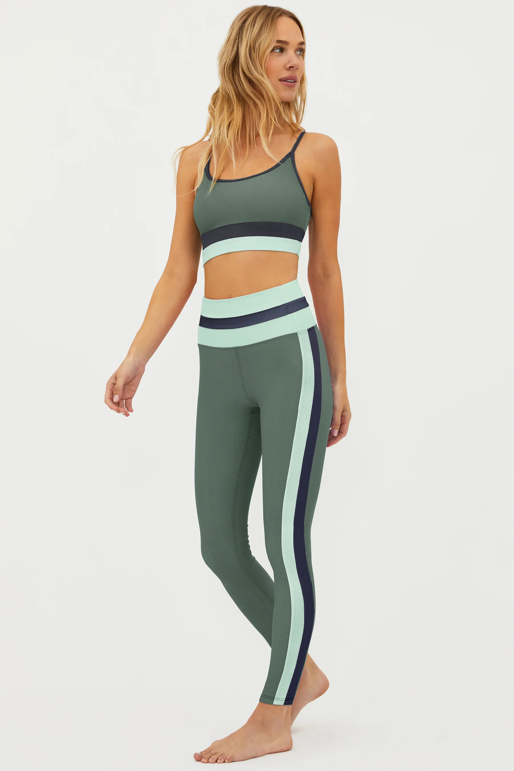 MARIELLA LEGGING PALM PARADISE COLORBLOCK | Beach Riot