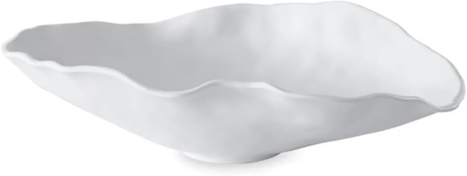 Beatriz Ball Melamine Modern Large Oval Bowl, 8 quarts, White | Amazon (US)