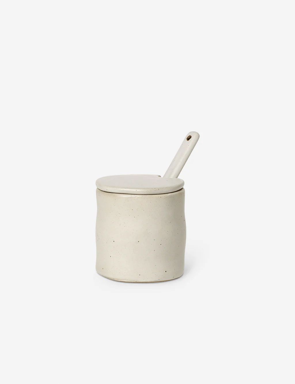 Flow Jar with Spoon by Ferm Living | Lulu and Georgia 