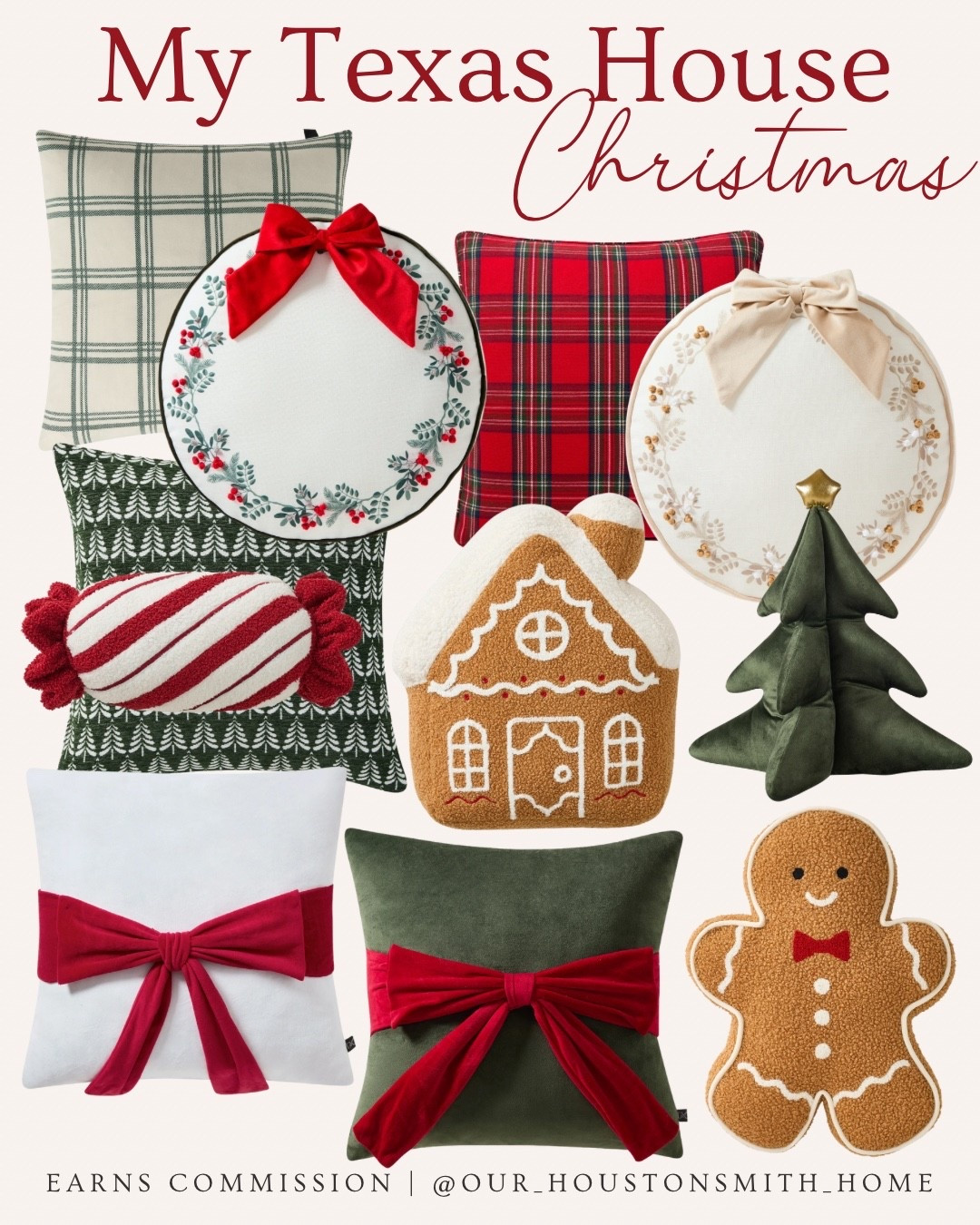 New My Texas House Christmas pillows!! These are so affordable and always good quality! 

#LTKFindsUnder50 #LTKHome #LTKSeasonal