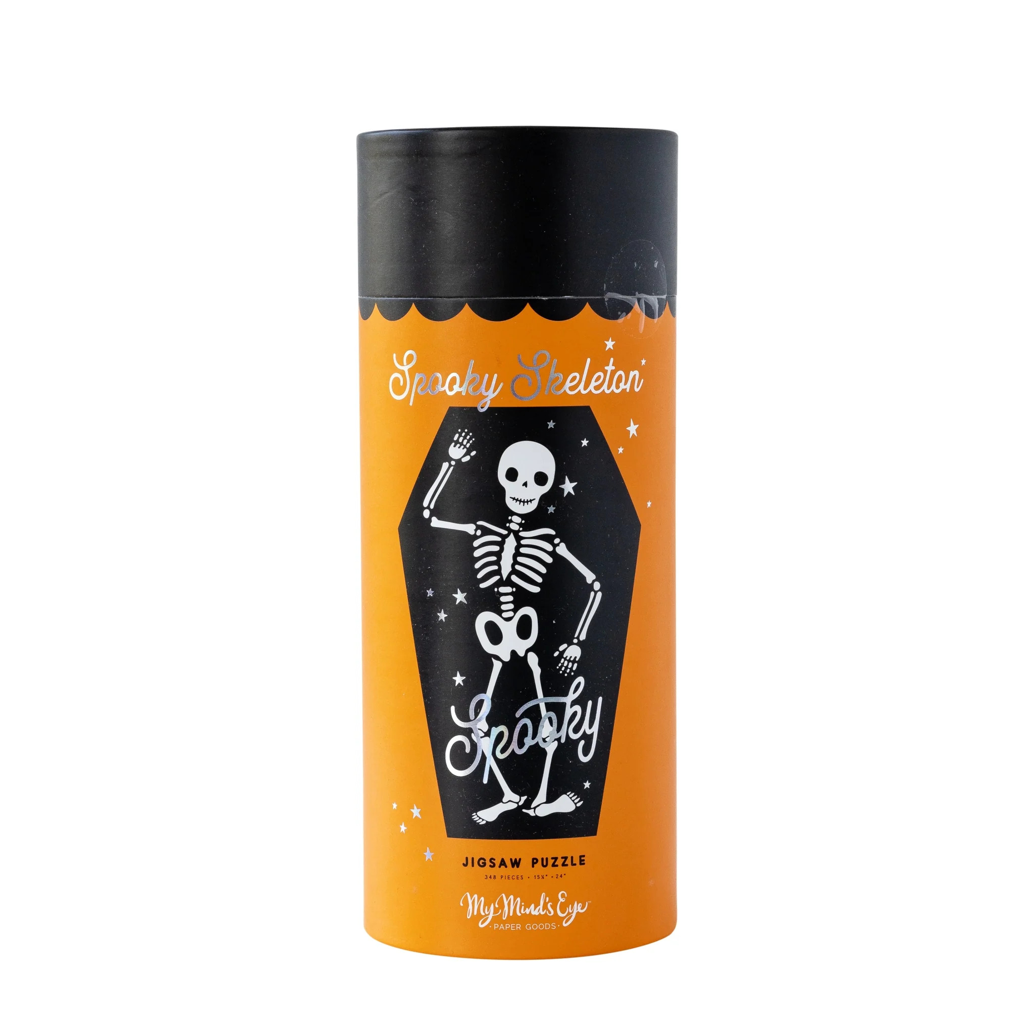 Spooky Skeleton 348 pc Shaped Jigsaw Puzzle | My Mind's Eye