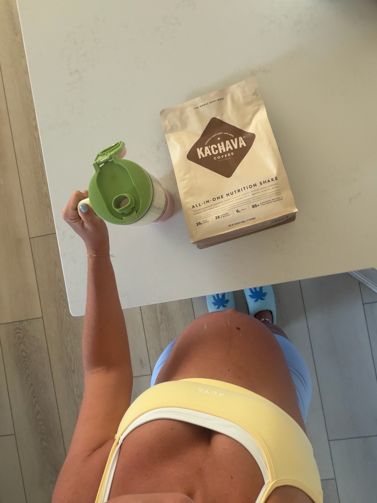 My “first breakfast” before a workout! love this coffee flavor

#LTKfitnessgoals #LTKselfcare #LTKActive