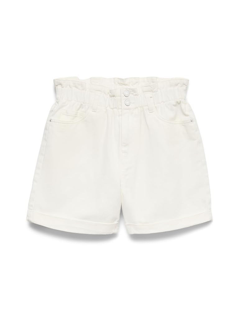 VERO MODA Women's Vmlyra Hr Paperbag Shorts Mix | Amazon (UK)