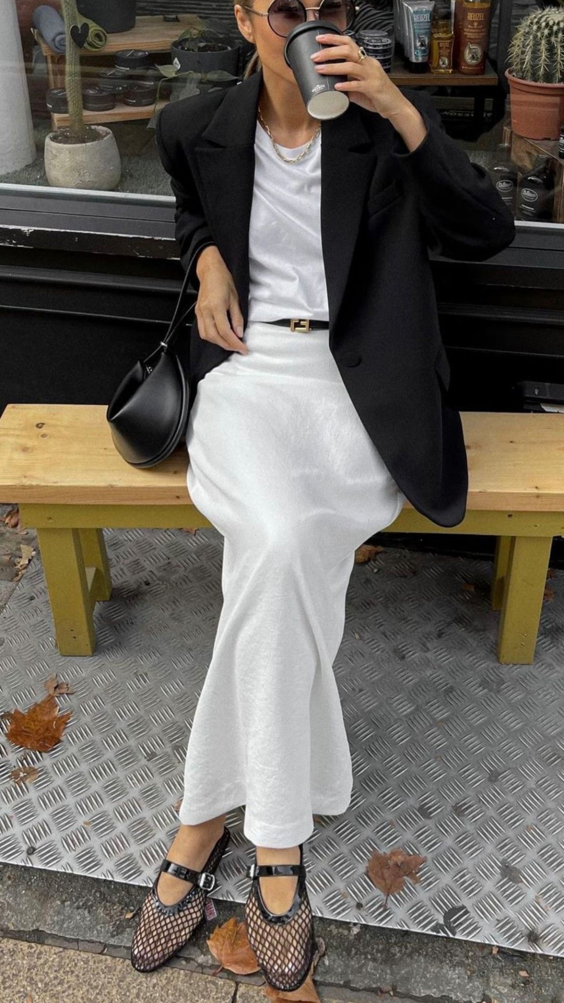 Recreate the look - Spring Transitional Style inspo from Pinterest to your cart! Linking like and similar items ALL FROM AMAZON to help you re-create this look and style from Pinterest 🖤


#trending outfit
#Pinterest outfit inspo
#Pinterest inspired   
#thin black belt
#skinny belt
#black leather handbag
#mini bag
#shoulder bag 
#amazon handbag
#amazon skirt
#satin midi skirt
#white skirt
#round metal sunglasses
#amazon sunglassess
#amazon shoes
#black mesh ballet flats
#mesh Mary Jane shoes
#oversized blazer
#black blazer 
#casual blazer
#neutral blazer 
#work blazer
#white tshirt 
#basic white tee 
#under tshirt 
#outfit basics  
#wardrobe staples  
#amazon jewelry
#designer look alike
#the look for less 
#Amazon fashion 
#spring fashion
#spring transition outfit
#spring style Inspo 
#style inspo
#fashion inspo
#outfit inspo
#casual style
#elevated casual
#casual outfit
#classic style 
#casual chic 
#work fashion
#work outfit
#work appropriate 
#office outfit 
#polished look
#weekend style
#easy weekend outfitt
#day date outfit
#wine tasting outfit  
#mom style 
#mom outfit 
#errands outfit 
#airport outfit 
#travel outfit 
#travel style  
#site seeing outfit 
#European vacation 
#street style
#new York style
#city outfit 
#date night outfit 
#pinterest inspired
#photo credit to Pinterest 
#ootd #LTKSpringSale 

#LTKWorkwear #LTKootd #LTKOver40