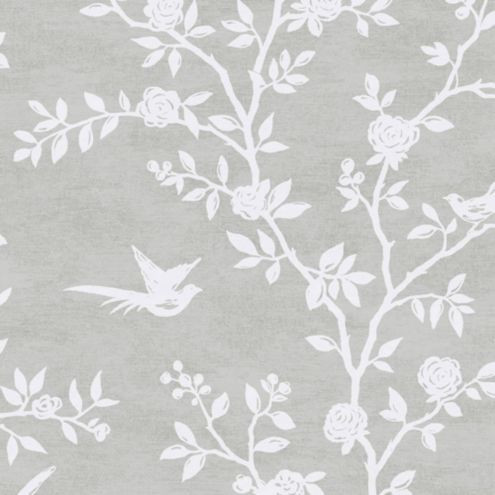 Chic Chinoiserie Floral Washable Wallpaper Design Double Roll | Ballard Designs, Inc.