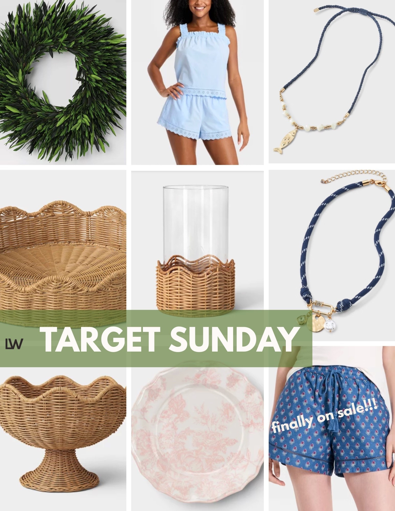 Some good new home and extras! The pajamas!! Great top with shorts or jeans too!! 

And my fave shorts ever from Target are finally on sale! Run!