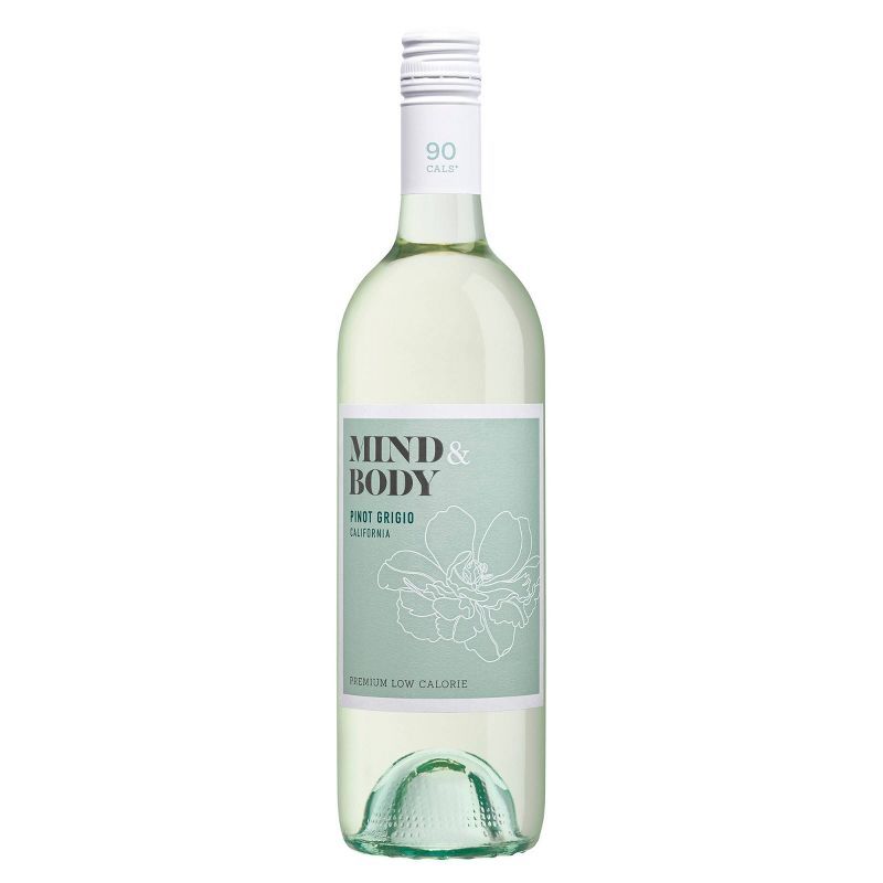 Mind & Body Pinot Grigio White Wine - 750ml Bottle | Target