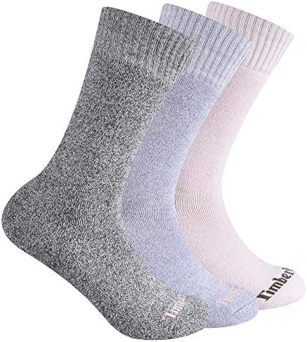 Timberland womens 3-pack Ribbed Marled Boot Socks | Amazon (US)
