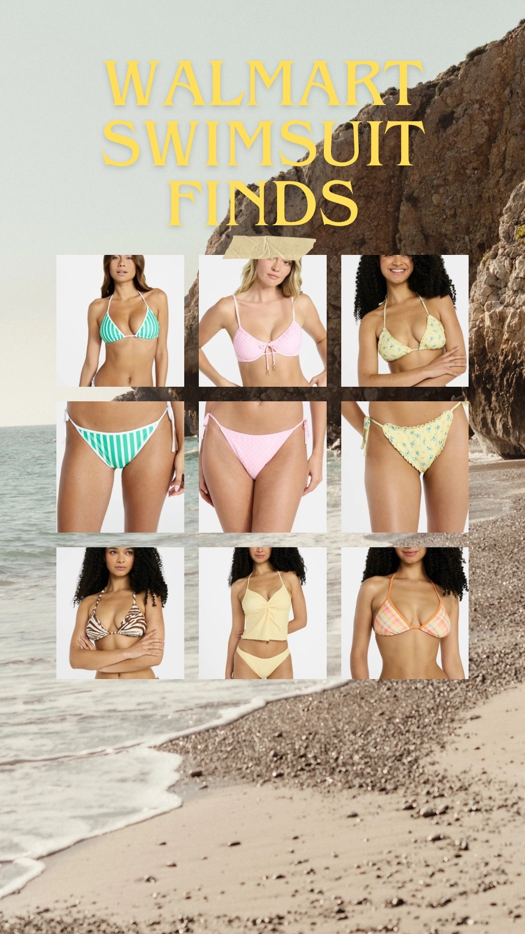 Summer-ready swimsuits at Walmart! Cute bikinis and flattering one-pieces with styles for every body all affordable and trendy for pool days, beach trips, or vacay! #Swimwear #LTKSummer

#LTKootd #LTKSeasonal #LTKFindsUnder50