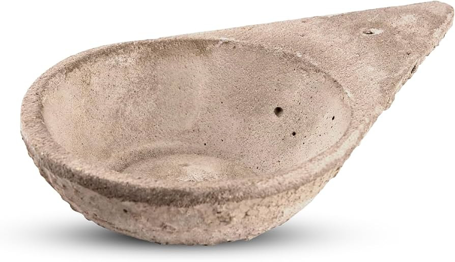 Sagrada Madre Incense Burner, Triangular Sahumador - Hand-Carved Cement Incense Holder, Ash Catch... | Amazon (US)