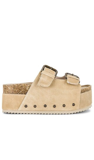 Cooper Sandal in Taupe | Revolve Clothing (Global)
