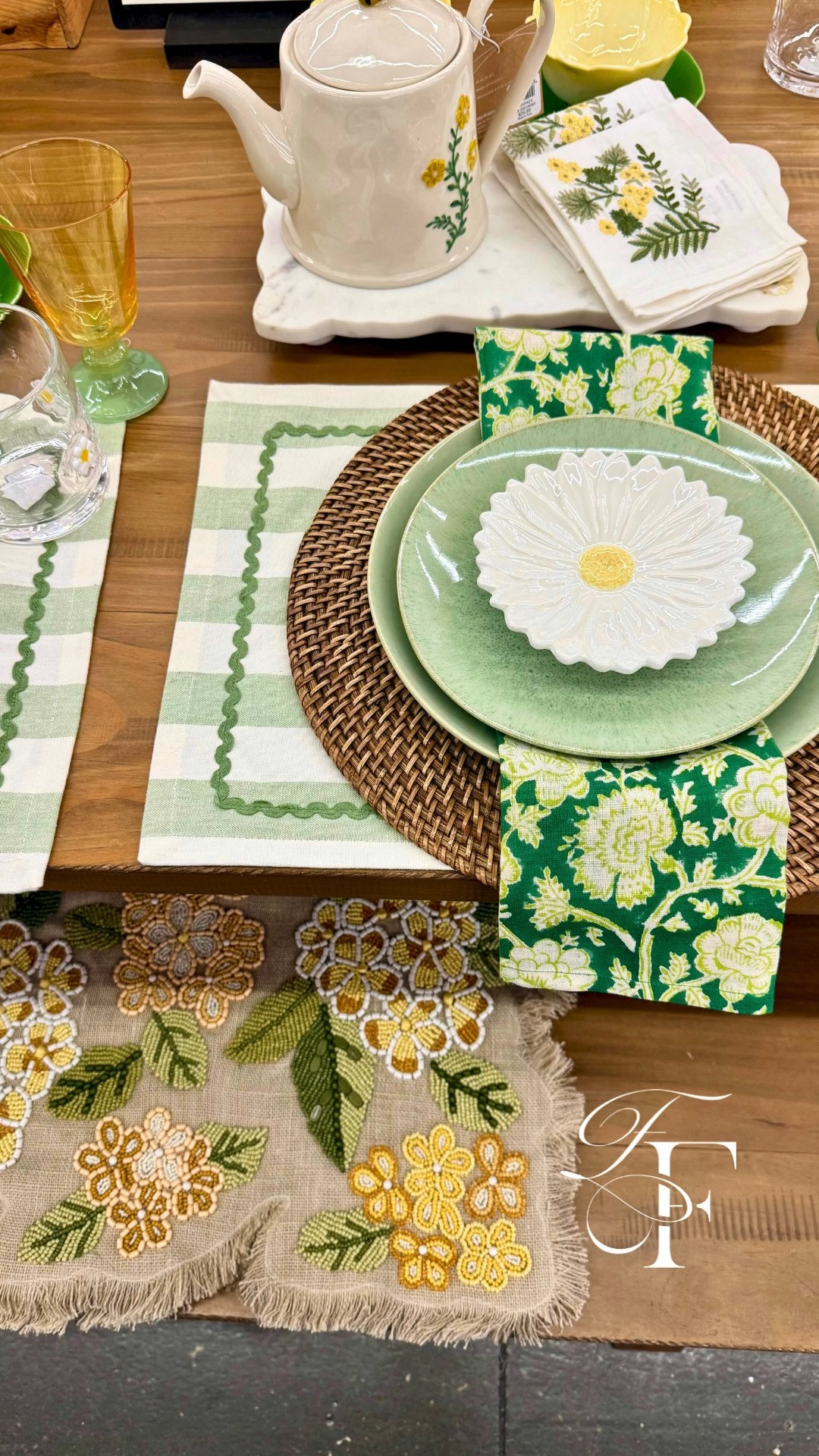 Spent the day at World Market helping a friend design the prettiest spring tablescape for a daisy-themed baby shower tea 🌼✨ So many fun finds from every department! We even lucked out with a little space to set up a mock table and see how all these fresh spring pieces came together. Obsessed with how it turned out—World Market never misses for seasonal décor 🌼🌼🌼

#ltkparties #ltkspringdecor
#WorldMarket #SpringTablescape #BabyShowerInspo #DaisyTheme #SpringDecor #TablescapeDesign #EntertainingAtHome #BabyShowerIdeas #TeaPartyVibes #HomeDecorInspo #SpringStyle#ltkhome

 

 #LTKHome #LTKBaby
