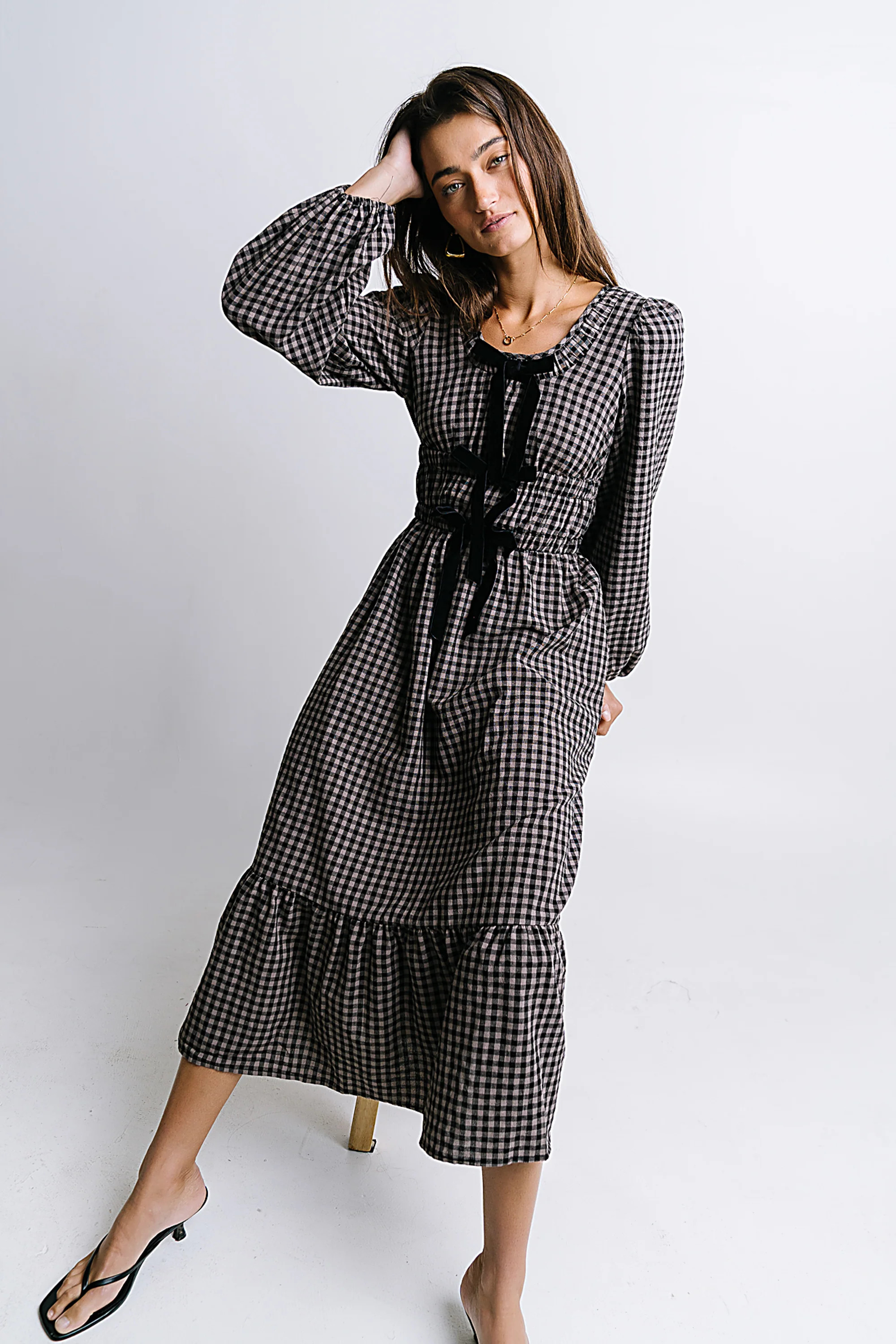 Anista Anne Maxi Dress in Black | Böhme US