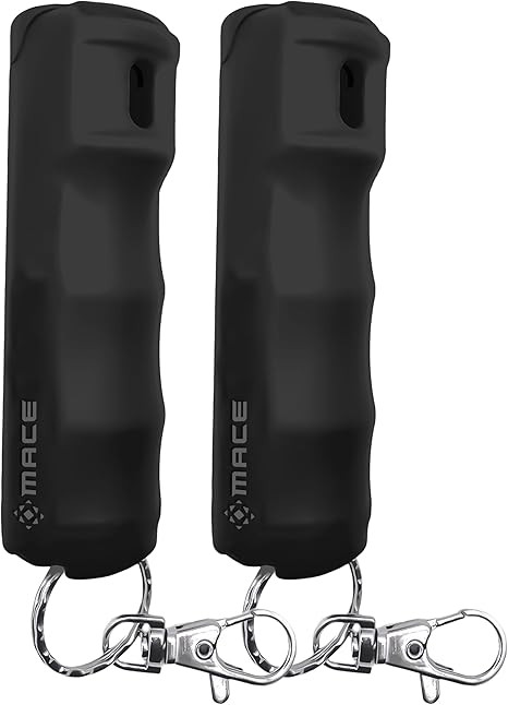 Mace Pepper Spray - Maximum Police Strength OC with UV Dye, Fast Flip Top, Ergonomic Finger Grip,... | Amazon (US)