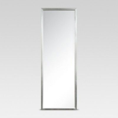 Rectangle Leaner Floor Mirror Silver - Threshold™ | Target