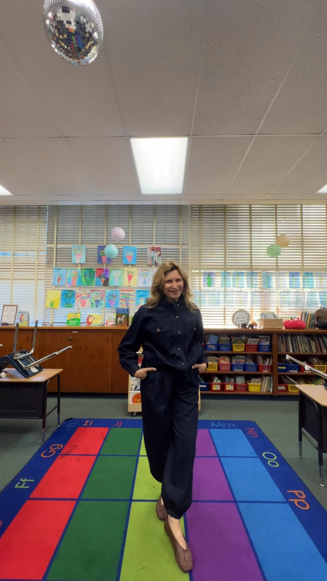 Target denim separates. They run roomy. 

#LTKootd #LTKWorkwear #LTKOver40