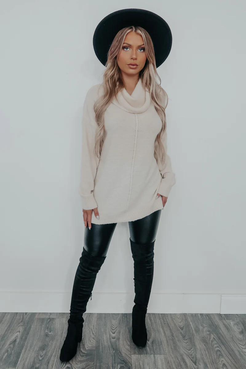 Never Ending Tunic: Beige | Shophopes