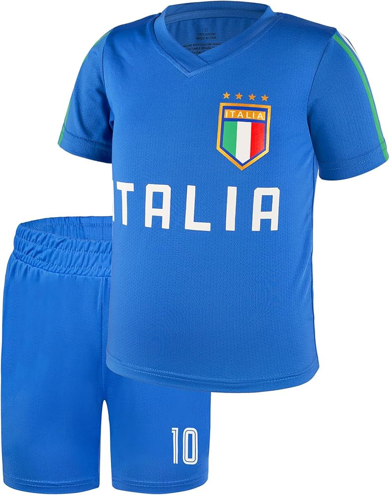 Sports Fan Jerseys for Kids Soccer Jersey Outfits Youth Futbol Training Shirt 2-14Y Child Soccer ... | Amazon (US)
