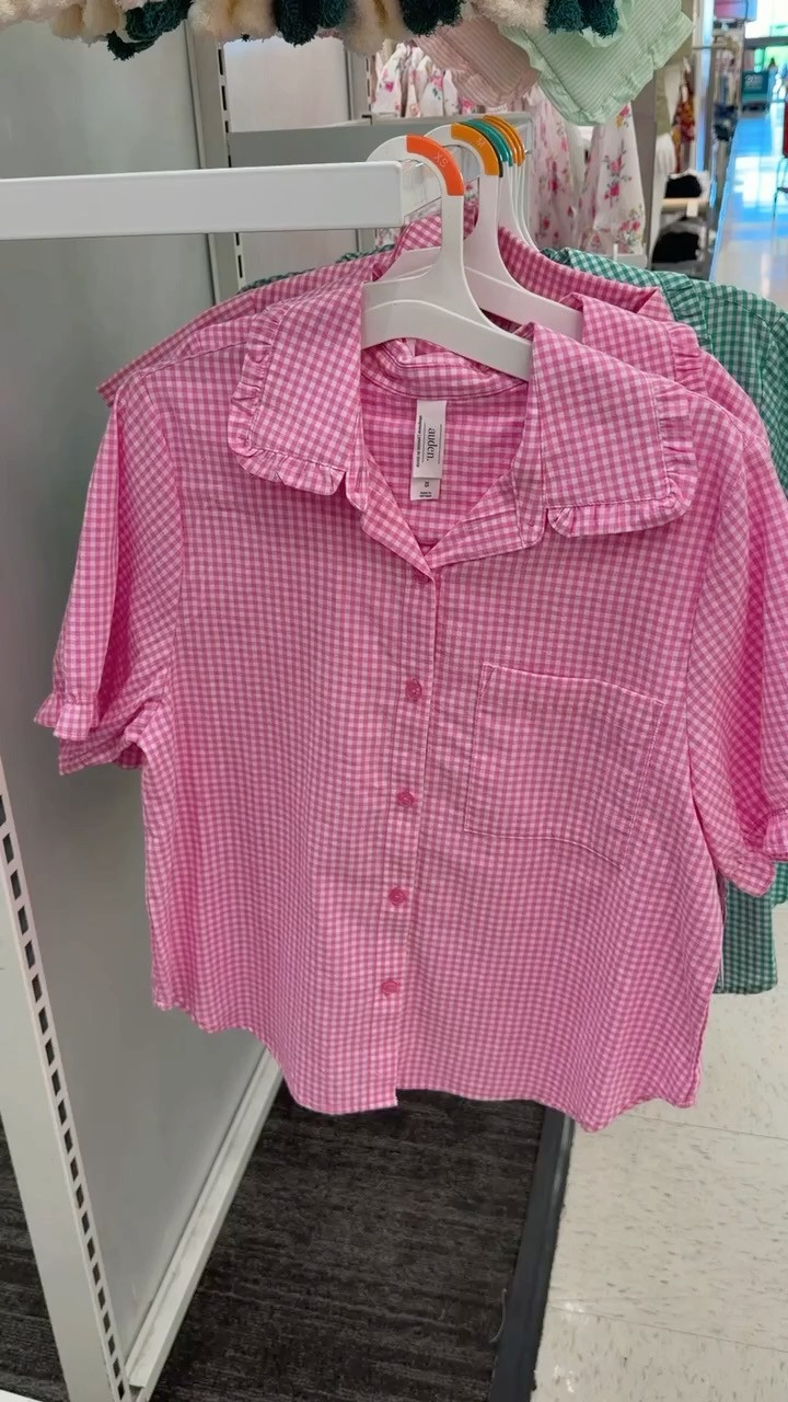 Auden has some amazing PJ options right now, and I am seriously gonna be living in these! The gingham print is so classic, and that scalloped trim is just ✨ 

 #LTKgrwm #LTKootd #LTKmomlife