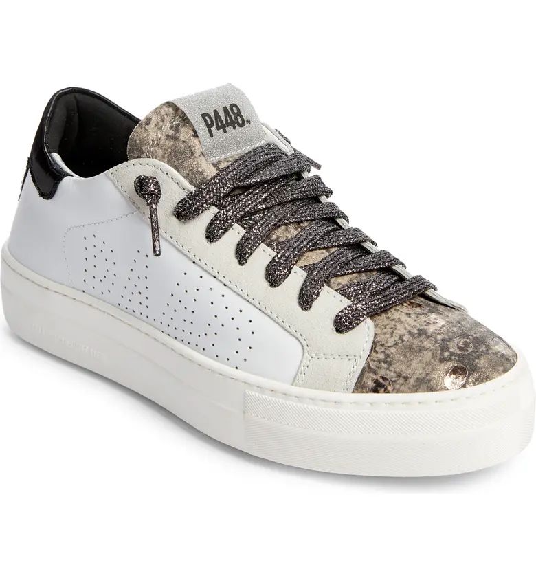 Thea Leopard Embossed Platform Sneaker | Nordstrom