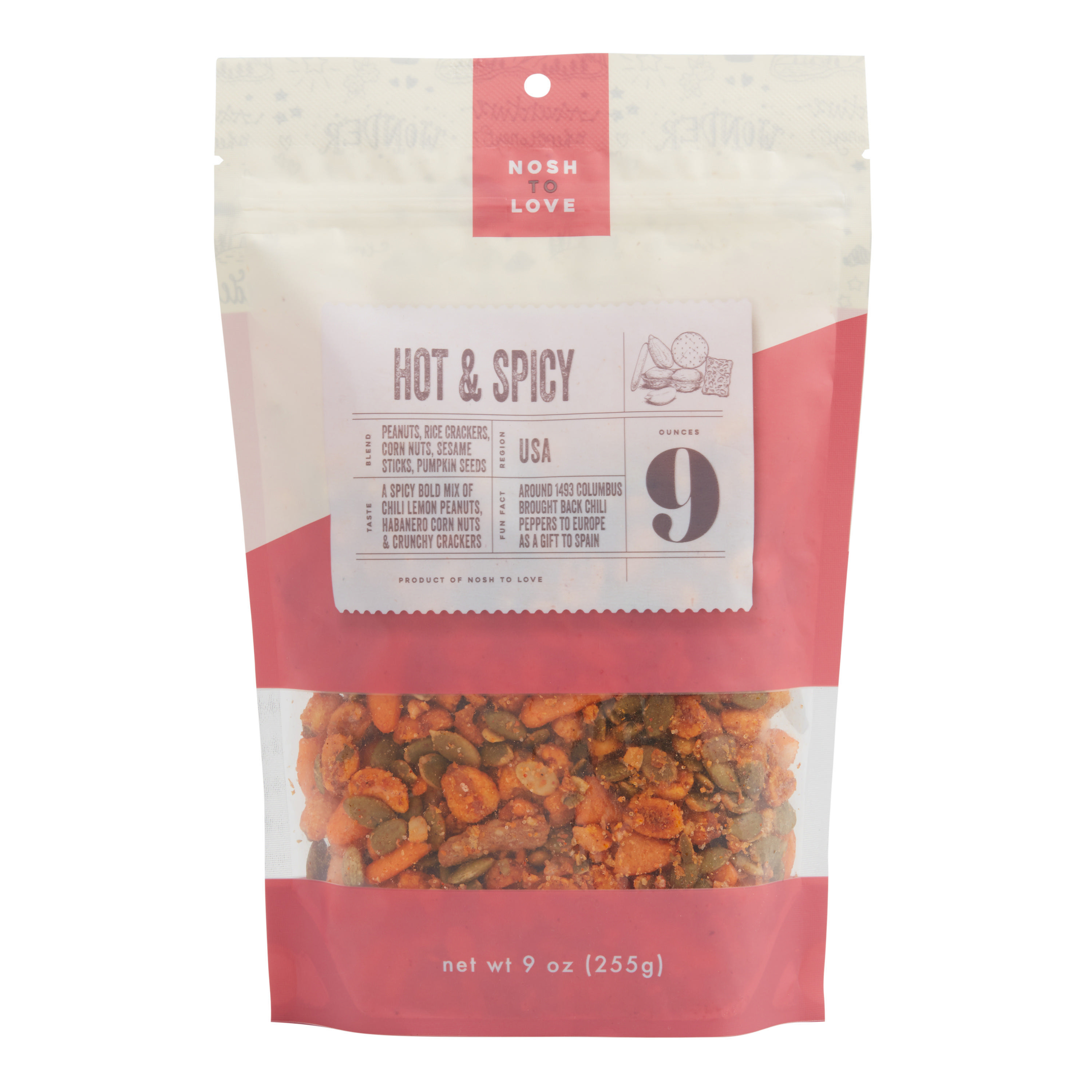 Nosh to Love Hot & Spicy Snack Mix | World Market