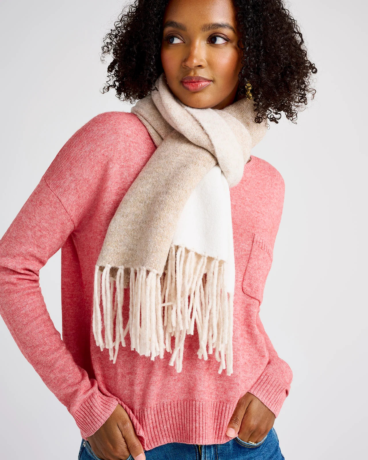 Oversize Plaid Scarf | Splendid
