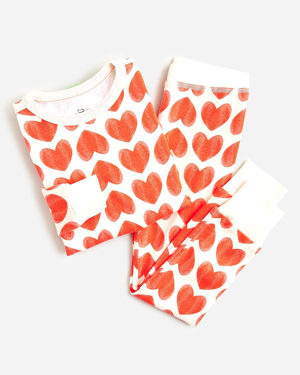 Girls' long-sleeve printed sleep set | J. Crew US