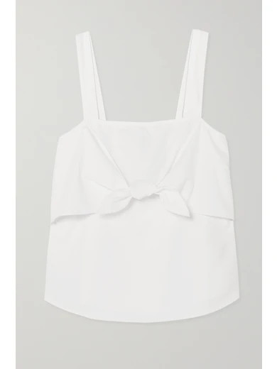 Madewell
				
			
			
			
			
			
				Tie-front cotton and modal-blend camisole
				$68 | NET-A-PORTER (US)