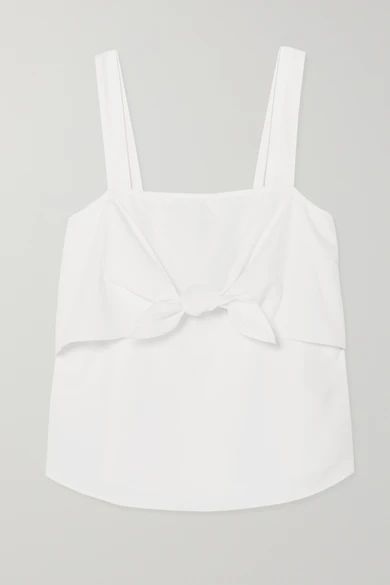 Madewell
				
			
			
			
			
			
				Tie-front cotton and modal-blend camisole
				$68 | NET-A-PORTER (US)