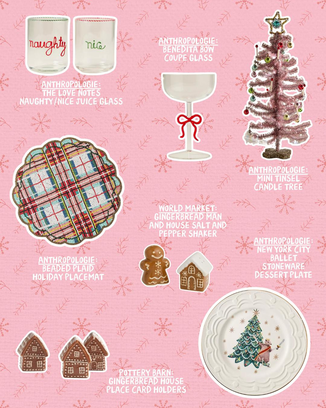 From gingerbread pieces to Anthropologie's Nutcracker collection...all the fun to make your holiday season magical! 

 #LTKHoliday #LTKSeasonal #LTKHome
